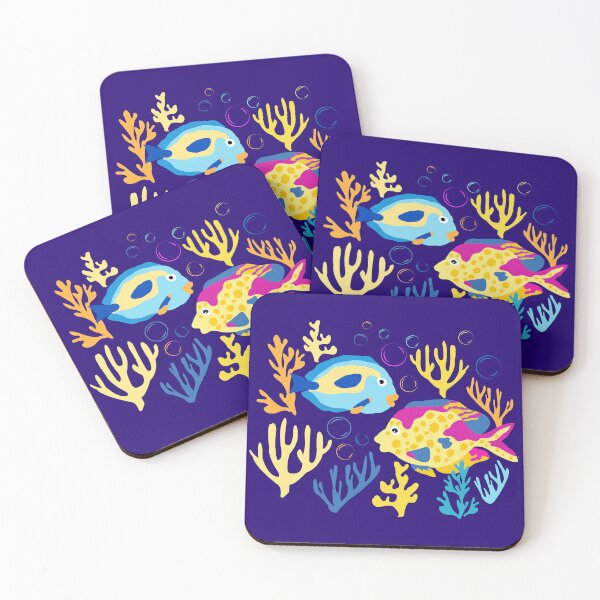 Item preview, Underwater World, Motley Coloured Fishes And Seaweeds designed and sold by danikaVT.