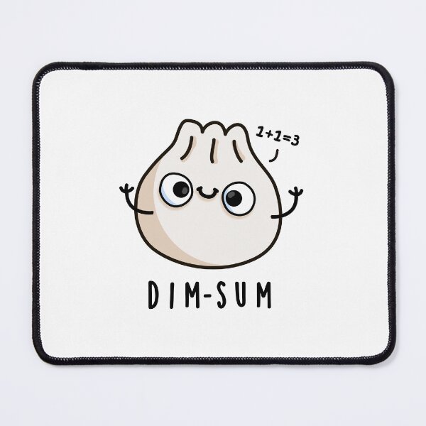 Item preview, Dim-sum Funny Dimsum Math Puns  designed and sold by punnybone.