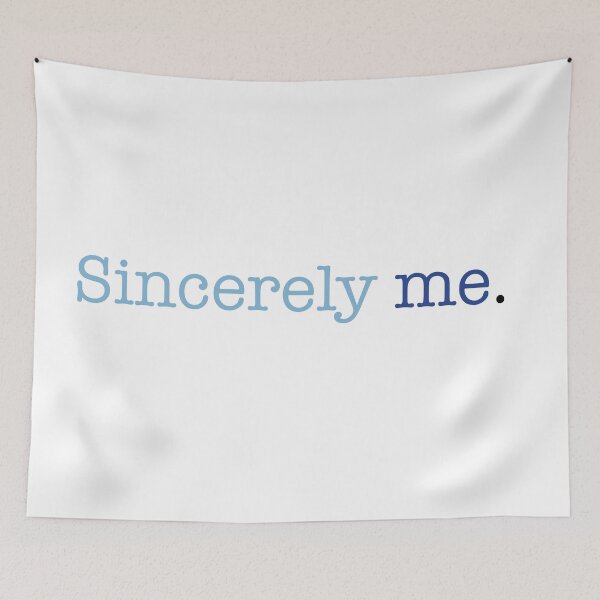 Item preview, Sincerely Me.  designed and sold by lewbarberdesign.