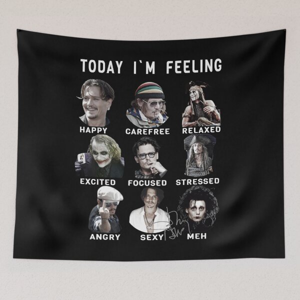 Item preview, Johnny Depp - Funny Feelings designed and sold by PAFDesign.