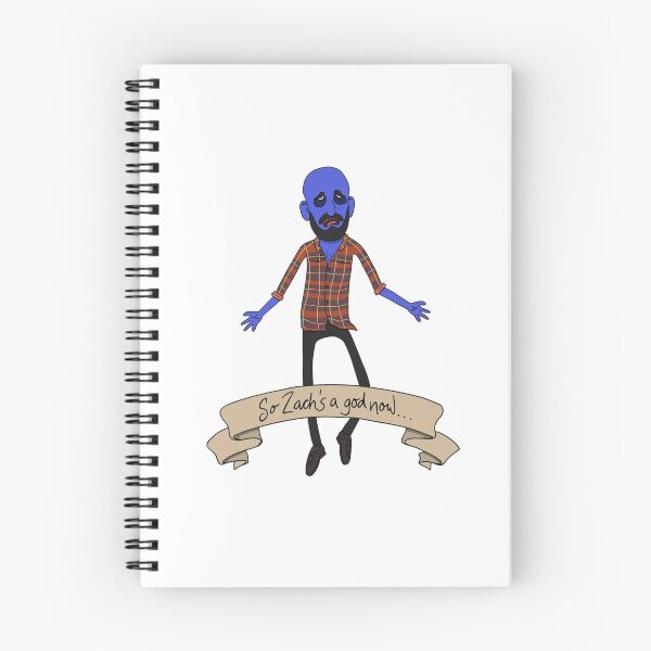 Item preview, So Zach’s a god now Art Print designed and sold by ElizaBoyd.