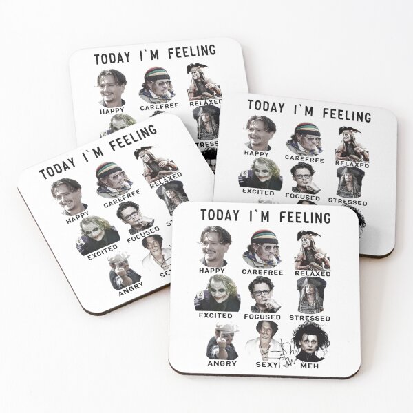 Item preview, Johnny Depp Funny Feelings designed and sold by PAFDesign.