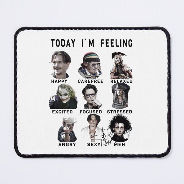 Item preview, Johnny Depp Funny Feelings designed and sold by PAFDesign.