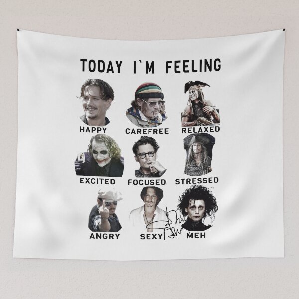 Item preview, Johnny Depp Funny Feelings designed and sold by PAFDesign.