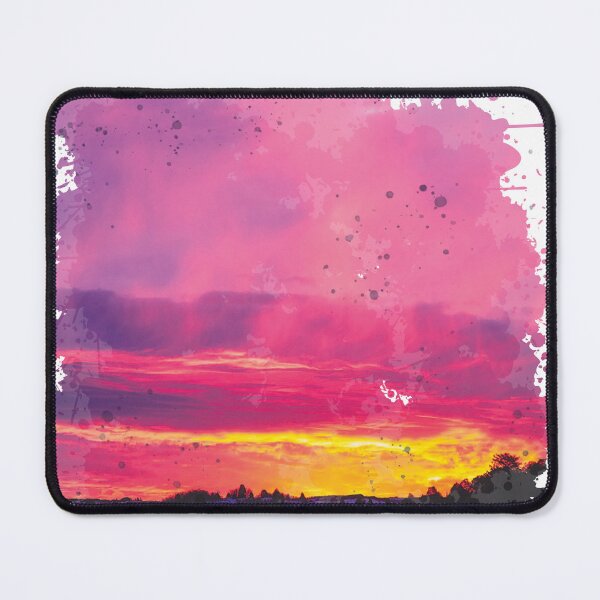 Item preview, Utah Sunset - Watercolor Painting designed and sold by Unaiza Khalid.