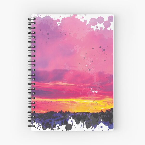 Item preview, Utah Sunset - Watercolor Painting designed and sold by Unaiza Khalid.