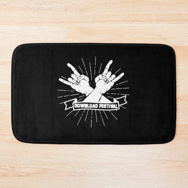 Item preview, Download Festival Devil horns hand logo designed and sold by Ly033.