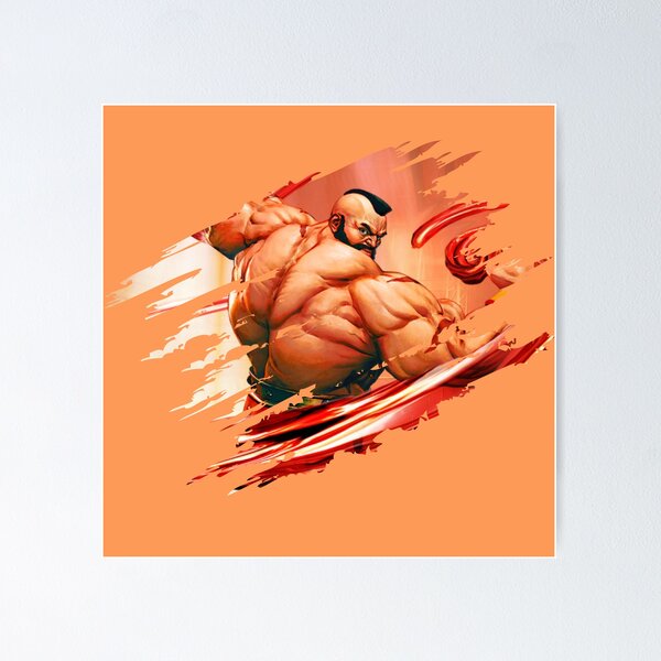 Zangief artwork #2, Street Fighter 2: High resolution