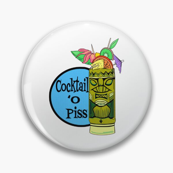 Item preview, Aunty Donna Cocktail O Piss Fitted T-Shirt designed and sold by ElizaBoyd.