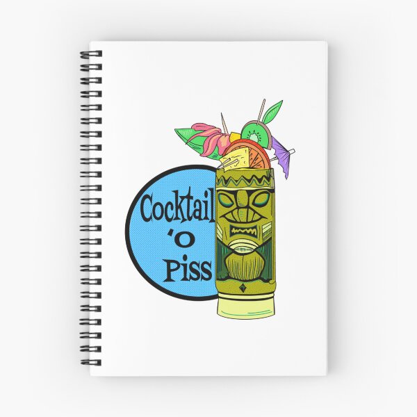 Item preview, Aunty Donna Cocktail O Piss Fitted T-Shirt designed and sold by ElizaBoyd.