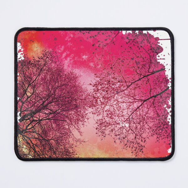 Item preview, Lonely Trees by Pink Sunset - Watercolor Painting designed and sold by Unaiza Khalid.