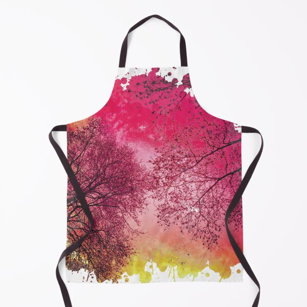 Item preview, Lonely Trees by Pink Sunset - Watercolor Painting designed and sold by Unaiza Khalid.