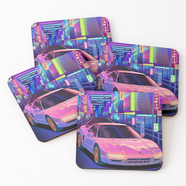 Item preview, Honda NSX Vaporwave designed and sold by JDM Guyvit.