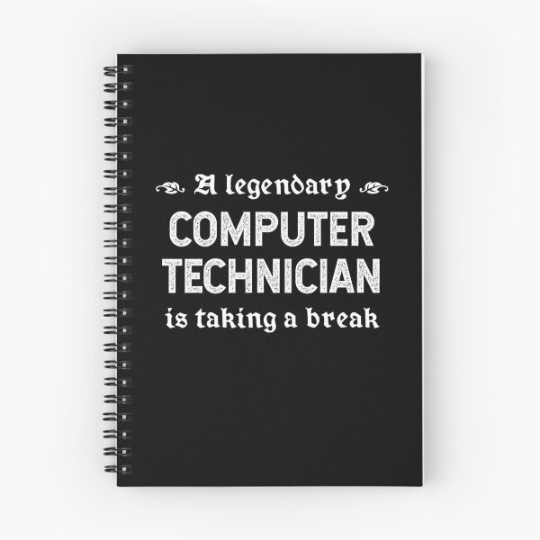 Item preview, A Legendary Computer Technician Is Taking A Break designed and sold by TimespunThreads.