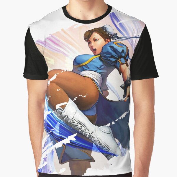 Vista previa del artículo con la obra «Chun Li», diseñado y vendido por Miausita.