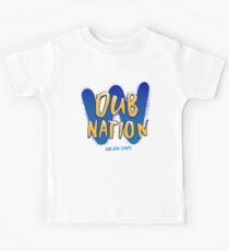 Dub Nation Basketball Fan Kids Tee