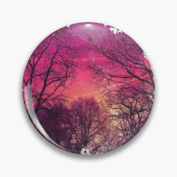 Item preview, Lonely Forest Sunset - Watercolor Painting designed and sold by Unaiza Khalid.