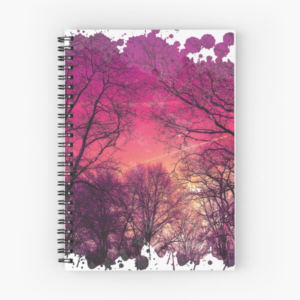 Item preview, Lonely Forest Sunset - Watercolor Painting designed and sold by Unaiza Khalid.