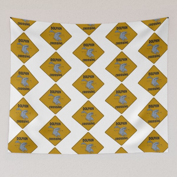 Item preview, Dolphin Crossing Road Sign designed and sold by Alisha wood.