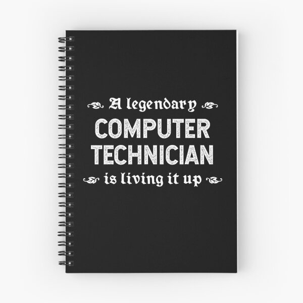 Item preview, A Legendary Computer Technician Is Living It Up designed and sold by TimespunThreads.
