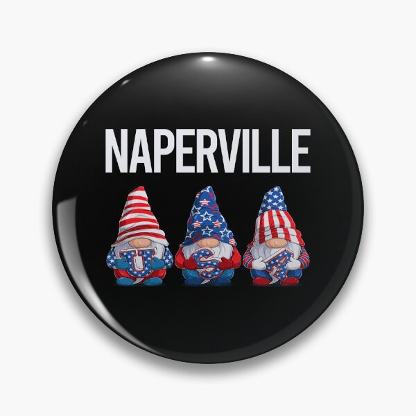 Item preview, Happy USA Gnomes Naperville designed and sold by xaviajames9.