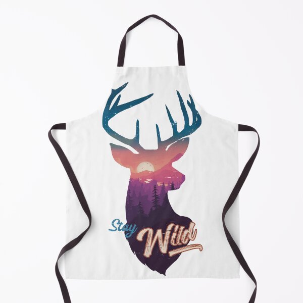 Item preview, Stay Wild Deer Sunset Night designed and sold by · GAMING SOUL ·.