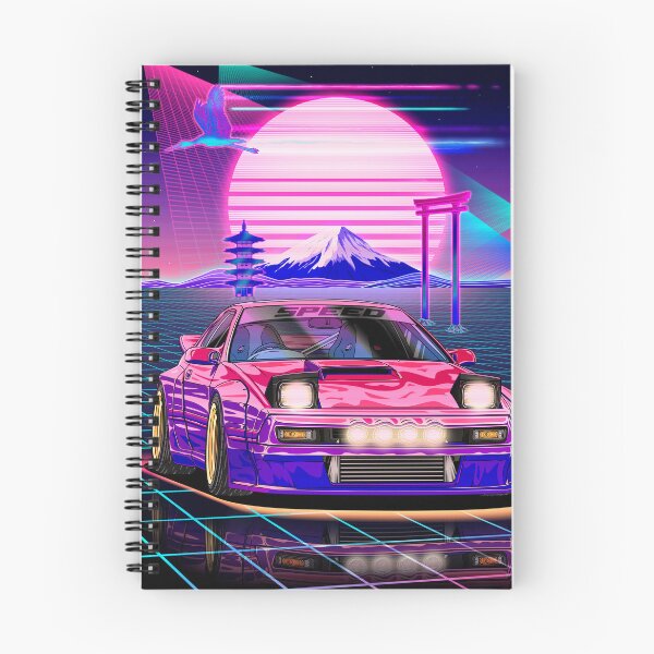 Item preview, Mazda RX-7 Turbo II (FC3S) Retrowave designed and sold by JDM Guyvit.