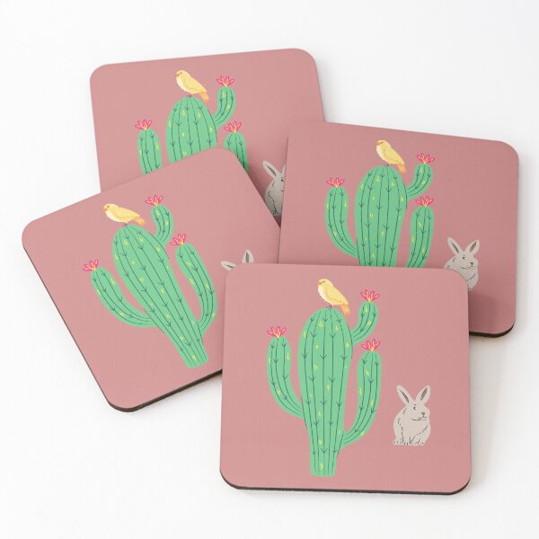 Item preview, Desert Cacti and Rabbit designed and sold by Stephanndesigns.