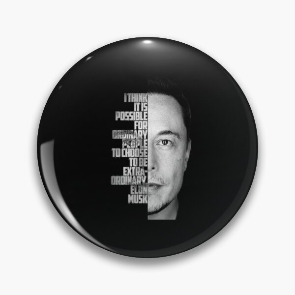 Artikelvorschau, Elon Musk - Motivationszitat entworfen und verkauft von PAFDesign.