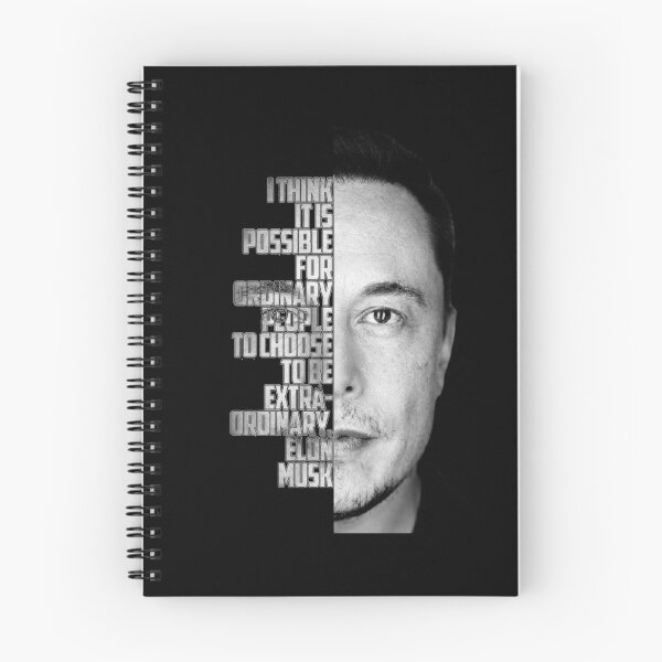 Item preview, Elon Musk - Motivational Quote designed and sold by PAFDesign.