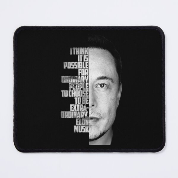 Item preview, Elon Musk - Motivational Quote designed and sold by PAFDesign.