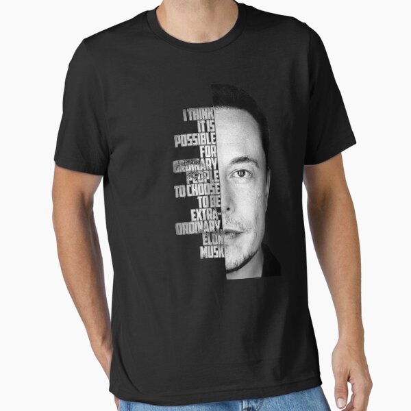 Artikel-Vorschau von Elon Musk - Motivationszitat, designt und verkauft von PAFDesign.