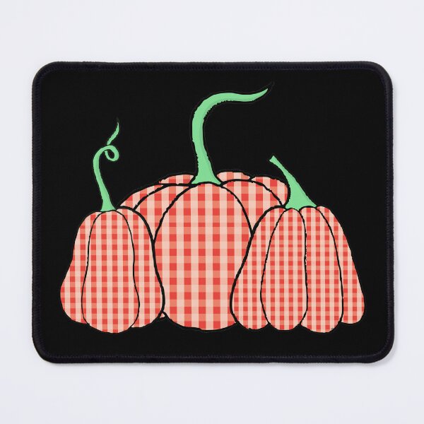 Item preview, Gingham Plaid Pumpkins Gourds Fall Autumn Farm orange designed and sold by funnytshirtemp.
