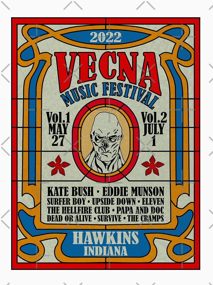 Discover Vecna Music Festival - Stranger Things | Essential T-Shirt 