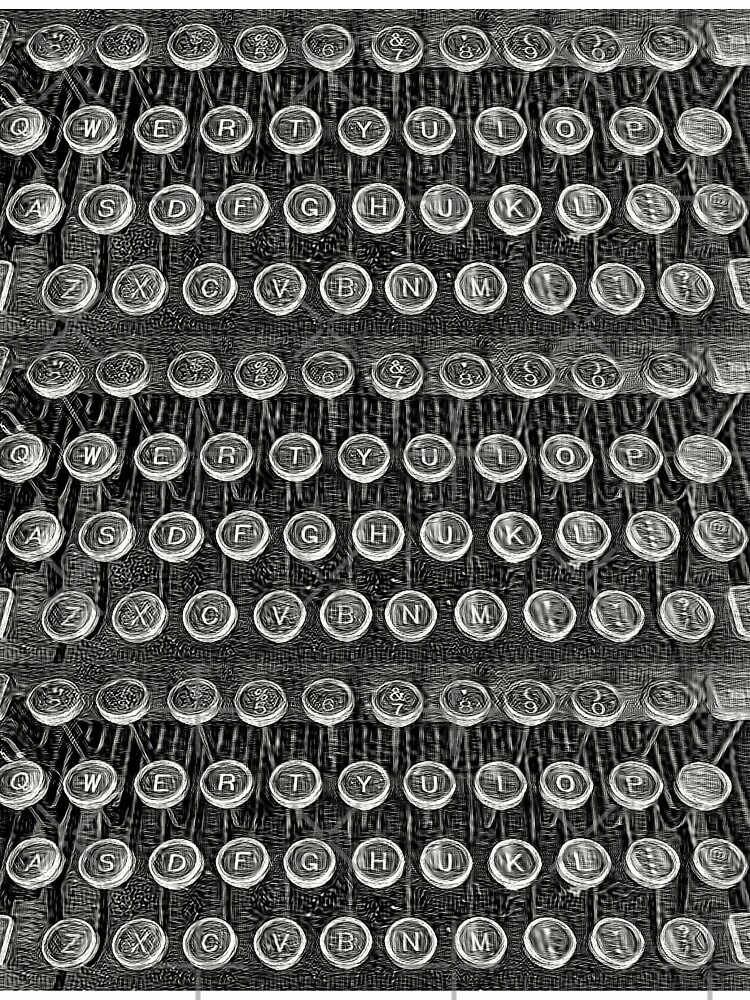 Typewriter Keys-Vintage Typewriter-Royal Typewriter-Writer Pearl S. Buck by Matlgirl
