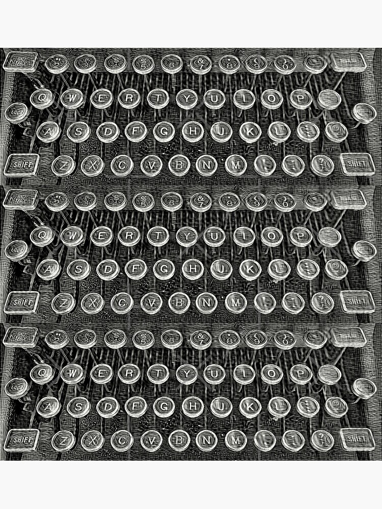 Typewriter Keys-Vintage Typewriter-Royal Typewriter-Writer Pearl S. Buck by Matlgirl