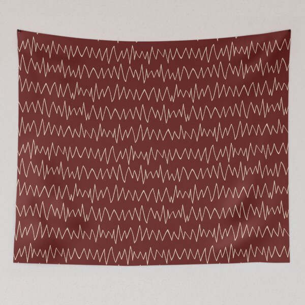 Item preview, Cranberry and Cream Zig Zag designed and sold by FrancesPoff.