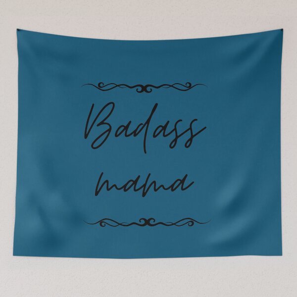 Item preview, Badass Mama Shirt, Christmas Gift for Mom, Funny Mom Shirt, Strong as a Mother, Mommy Shirt, Gift for Wife, One Bad Mother, Strong Mama designed and sold by BLUE  bubble.