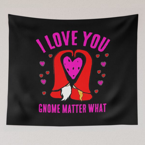 Item preview, Nordic Gnomes I Love You Gnome Matter What designed and sold by funnytshirtemp.