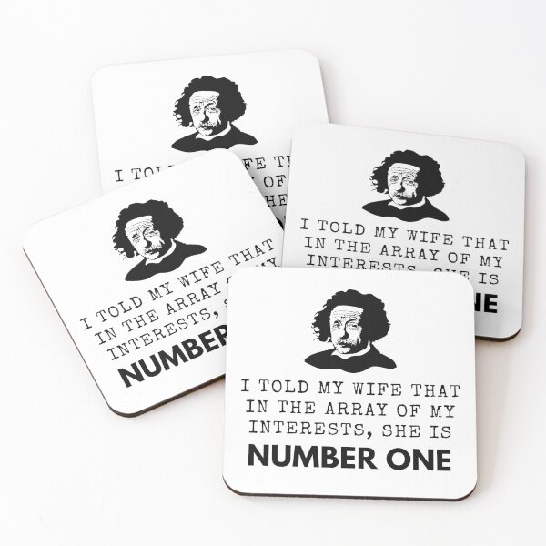 Item preview, I told my wife that in the array of my interests, she is number one.  designed and sold by Larrix.