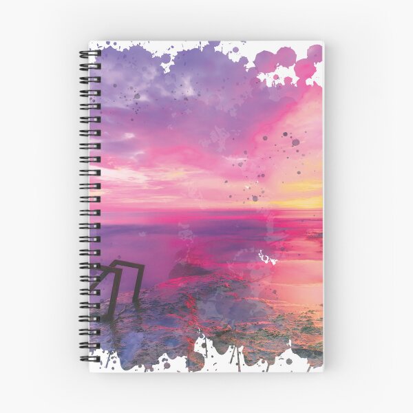 Item preview, Spain Sunset - Watercolor Painting designed and sold by Unaiza Khalid.