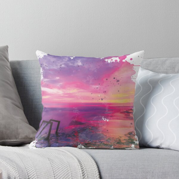 Item preview, Spain Sunset - Watercolor Painting designed and sold by Unaiza Khalid.