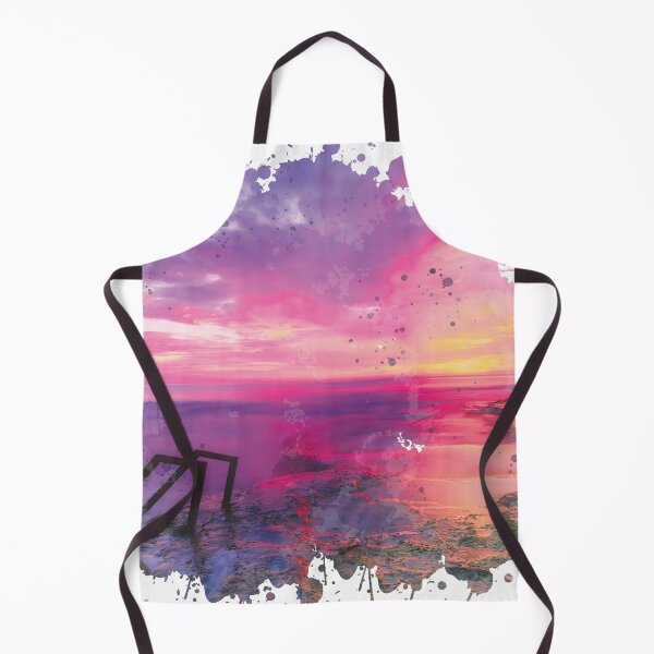 Item preview, Spain Sunset - Watercolor Painting designed and sold by Unaiza Khalid.