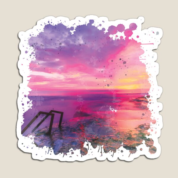 Item preview, Spain Sunset - Watercolor Painting designed and sold by Unaiza Khalid.