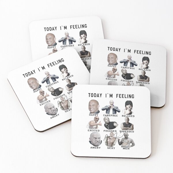 Item preview, Vin Diesel - Funny Feelings Dominic Toretto designed and sold by PAFDesign.
