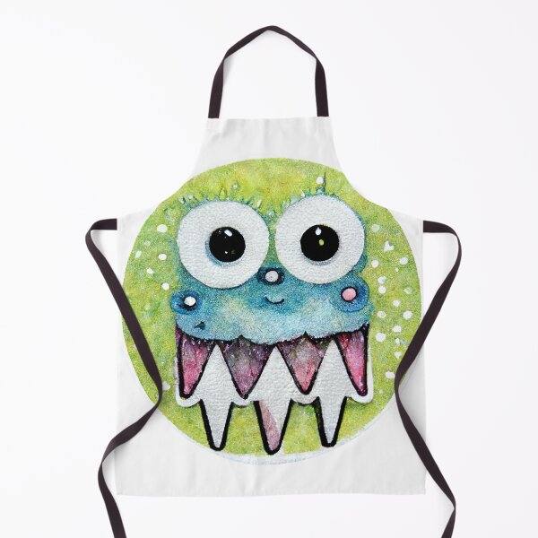 Item preview, Cute Funny Watercolor Monster designed and sold by pixelista.