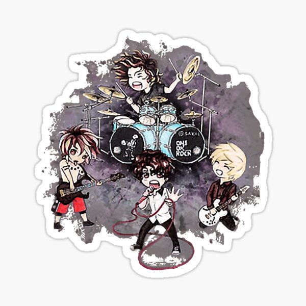 One OK Rock Anime Style Framed Art Print by Obiy Shinichi Art | Society6