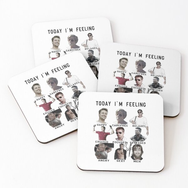 Item preview, Brad Pitt - Funny Feelings designed and sold by PAFDesign.