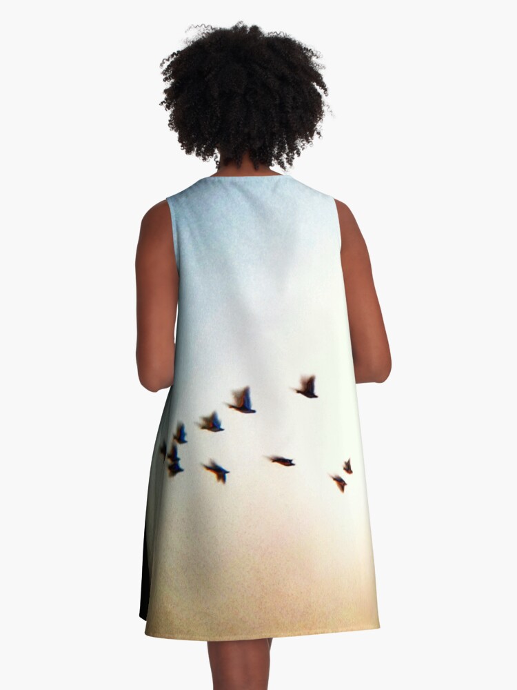 Thumbnail 3 of 4, A-Line Dress, Air Patrol V designed and sold by kinkatstyle.