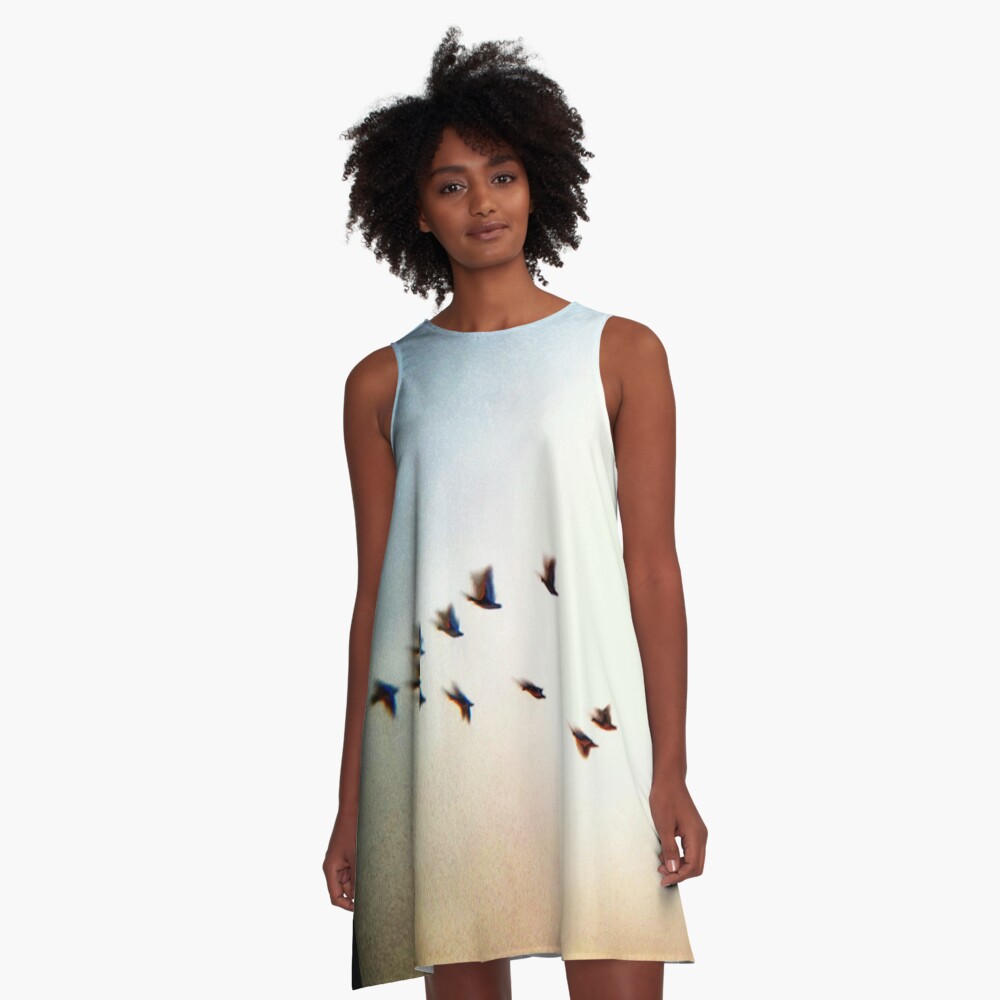Item preview, A-Line Dress designed and sold by kinkatstyle.